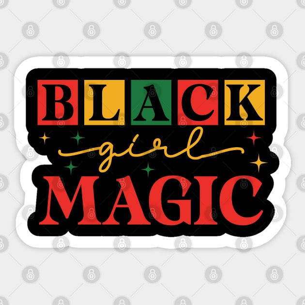 Black Girl Magic Sticker by UrbanLifeApparel